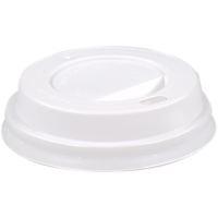 Deksel | PS | met drinkgat | Ø70.3mm | wit | 2000 stuks