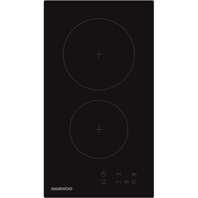 Keramische kookplaat - DAEWOO - 2 branders - 30 cm - BH3VTF19BNM - Zwart