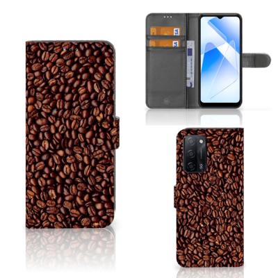 OPPO A16/A16s/A54s | Book Cover | Koffiebonen