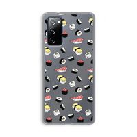 Sushi time: Samsung Galaxy S20 FE / S20 FE 5G Transparant Hoesje