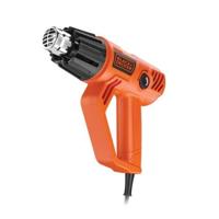 Black & Decker KX2001-QS heteluchtpistool 500 l/min 600 °C 2000 W Zwart, Rood