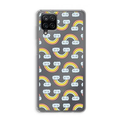 Regenboog: Samsung Galaxy A12 Transparant Hoesje