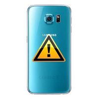 Samsung Galaxy S6 Batterij Cover Reparatie - Blauw - thumbnail