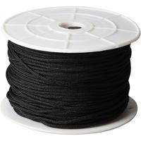 Creativ Company Polyester koord, dikte 1,8 mm, zwart, 50 m/ 1 rol