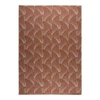 Interieur05 Buitenkleed Deco roest|wit dubbelzijdig - 200x290 cm