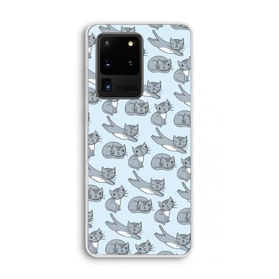 Poezen: Samsung Galaxy S20 Ultra Transparant Hoesje