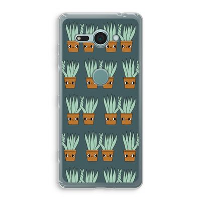 Sansevieria: Sony Xperia XZ2 Compact Transparant Hoesje