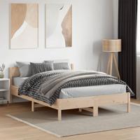 Bedframe zonder matras massief grenenhout 120x190 cm