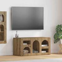 TV-kast Artisan Eiken 80 x 35 x 40 cm Bewerkt hout