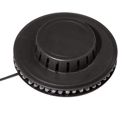 Disco lamp/licht - D13 x H3,5 - 48 LED lichten - 360 graden draaibaar