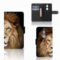 Nokia 7 | Telefoonhoesje | Met pasjeshouder | Leeuw