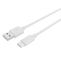Celly - USB-Kabel Type C, 1 meter, Wit - PVC - Celly Procompact - thumbnail