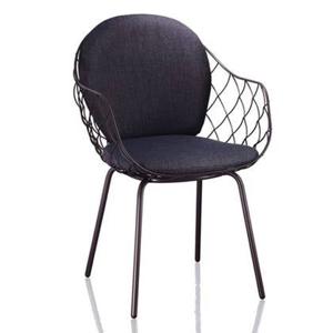 Magis Piña Armchair tuinstoel met rugkussen bruin