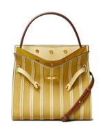 Tory Burch sac cabas Lee Radziwill en toile - Marron