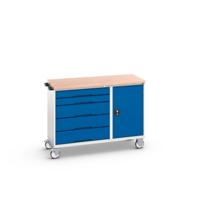 Bott Verso Montagewagen | 5 Lades | 1 Deur | Multiplex Blad | RAL 5010 - 16927151.11