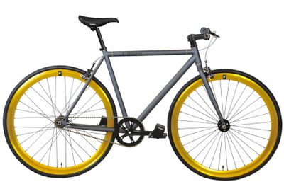 FabricBike Original Graphite & Gold Fixie Fiets FabricBike Original Graphite & Gold Fixie Fiets