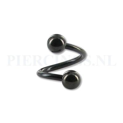 Twister 1.6 mm zwart L