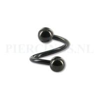 Twister 1.6 mm zwart L