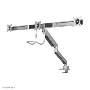Neomounts NM-D775DX3SILVER bureausteun voor 3 flatscreens