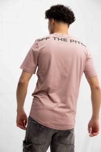 Off The Pitch Pitch Slim Fit T-Shirt Heren Roze - Maat XS - Kleur: Roze | Soccerfanshop