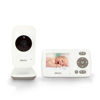 Alecto DVM71 - Babyfoon met camera en 2,4 inch kleurenscherm - Wit