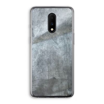 Grey Stone: OnePlus 7 Transparant Hoesje