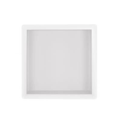 Wiesbaden inbouwnis 30x30x7cm mat wit