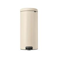 Brabantia NewIcon Pedaalemmer - 30 liter - kunststof binnenemmer - soft beige 149962