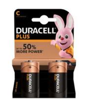 Duracell - batterij plus 100% extra life mn1400 lr14 c bp2
