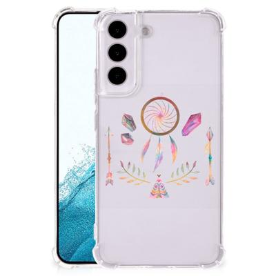 Samsung Galaxy S22 Stevig | Bumper Hoesje | Boho Dreamcatcher
