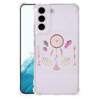 Samsung Galaxy S22 Stevig | Bumper Hoesje | Boho Dreamcatcher