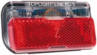 Busch & Muller Busch & müller dynamo-tail light toplight line brake plus (80mm) red/clear
