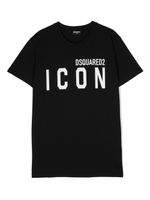 DSQUARED2 KIDS t-shirt à logo imprimé - Noir