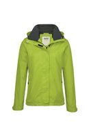 Hakro 262 Women's rain jacket Colorado - Kiwi - L