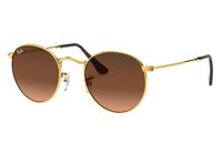 Ray-Ban ROUND METAL zonnebril Rond - thumbnail