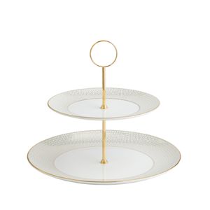WEDGWOOD - Gio Gold - Etagere 2-laags