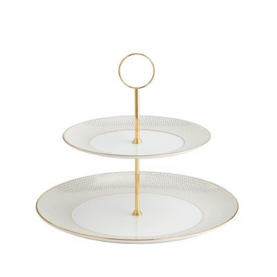 WEDGWOOD - Gio Gold - Etagere 2-laags