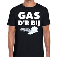 Gas der bij festival t-shirt zwart heren - thumbnail