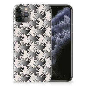 Apple iPhone 11 Pro TPU Hoesje Salamander Grey