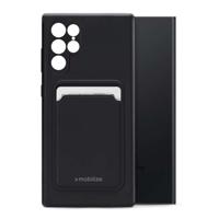 Mobilize Rubber Gelly Card Case Samsung Galaxy S23 Ultra 5G Matt Black