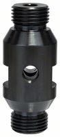 Bosch Accessoires Adaptor diamantboorkroonG½" (m) - G½" (m) holds A-taper on both sides hole for ejector drift - 2608598145 - thumbnail