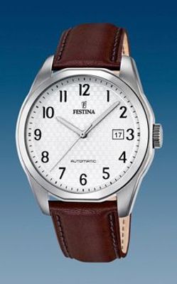 Horlogeband Festina F16885.1 Leder Bruin 21mm