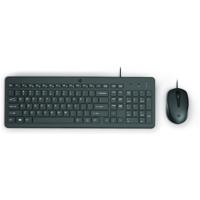 HP 150 Bedraad Toetsenbord en Muis Set Toetsenbord Zwart