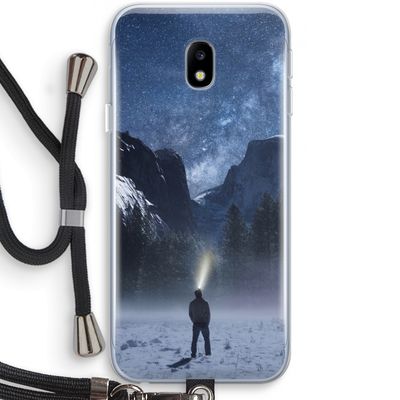 Wanderlust: Samsung Galaxy J3 (2017) Transparant Hoesje met koord