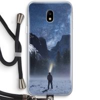 Wanderlust: Samsung Galaxy J3 (2017) Transparant Hoesje met koord