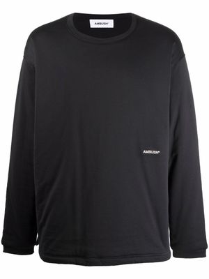 AMBUSH t-shirt à logo imprimé - Noir