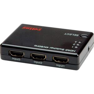 ROLINE 4K HDMI Switch, 3-voudig