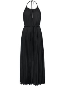 Proenza Schouler robe Flou à coupe longue - Noir