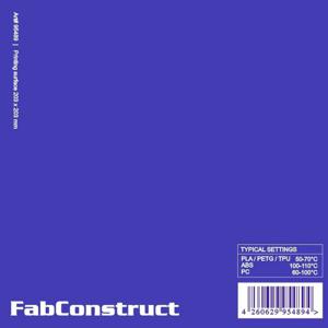 FabConstruct Surface 203 x 203 mm build surface 95489