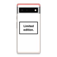 Limited edition: Google Pixel 6 Transparant Hoesje